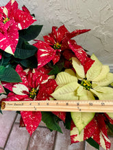 Load image into Gallery viewer, Sparkle poinsettias