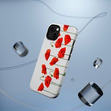 Load image into Gallery viewer, Red Poppy MagSafe Tough Cases