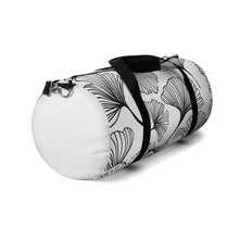 Load image into Gallery viewer, B&W Ginko Leaf Duffle Bag