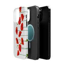 Load image into Gallery viewer, Red Poppy MagSafe Tough Cases