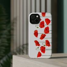 Load image into Gallery viewer, Red Poppy MagSafe Tough Cases