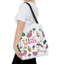 Load image into Gallery viewer, Unicorn Summer Tote