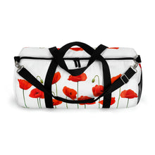 Load image into Gallery viewer, Red Poppy Duffle Bag