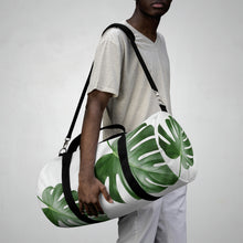 Load image into Gallery viewer, XL Monstera Leaf Duffle Bag