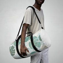 Load image into Gallery viewer, Pastel Monstera Duffle Bag