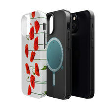 Load image into Gallery viewer, Red Poppy MagSafe Tough Cases