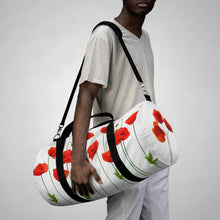 Load image into Gallery viewer, Red Poppy Duffle Bag