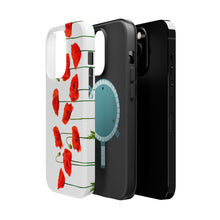 Load image into Gallery viewer, Red Poppy MagSafe Tough Cases