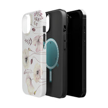 Load image into Gallery viewer, White Poppy MagSafe Tough Cases