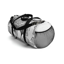 Load image into Gallery viewer, B&W Ginko Leaf Duffle Bag