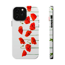 Load image into Gallery viewer, Red Poppy MagSafe Tough Cases
