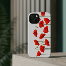 Load image into Gallery viewer, Red Poppy MagSafe Tough Cases