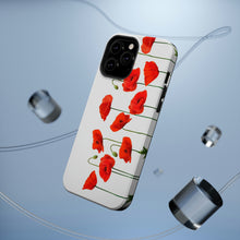 Load image into Gallery viewer, Red Poppy MagSafe Tough Cases