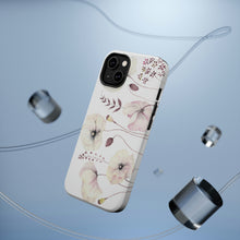 Load image into Gallery viewer, White Poppy MagSafe Tough Cases