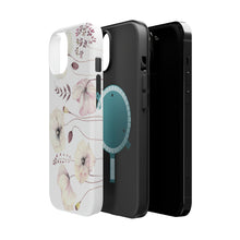 Load image into Gallery viewer, White Poppy MagSafe Tough Cases
