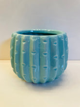 Load image into Gallery viewer, Blue Cactus Pot