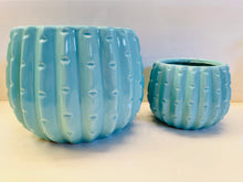 Load image into Gallery viewer, Blue Cactus Pot